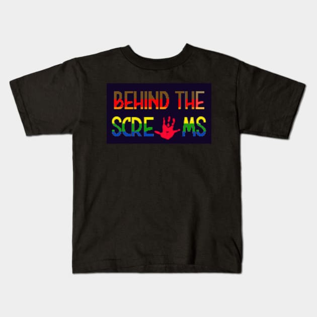 BTS supports the LGBT+ community Kids T-Shirt by Behind The Screams Podcast